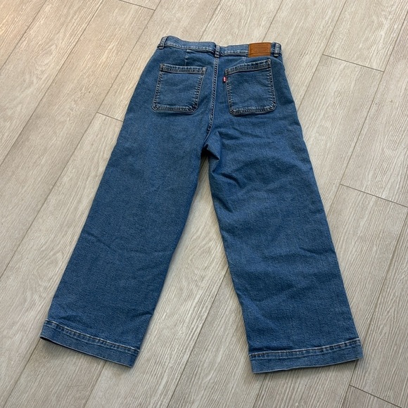 Levi’s Ribcage Wide Leg Cropped Women's Jeans in Color Stoned-silly size 30 - Picture 2 of 13